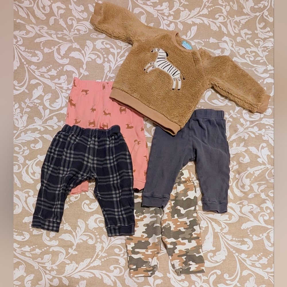 Lot Of Pekkle Baby Clothes with Pants & Sweaters